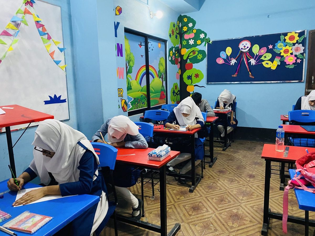 Students at work in a Genesis classroom